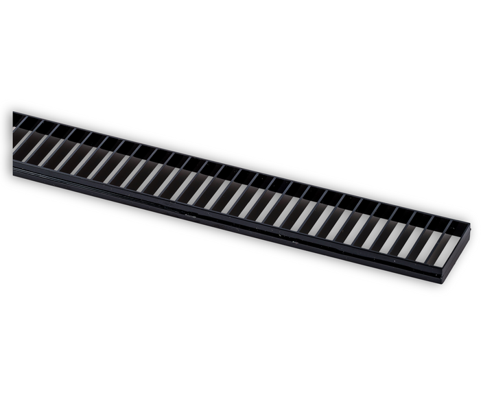 Grille 60° DL-System 1xDL1200cm Noir