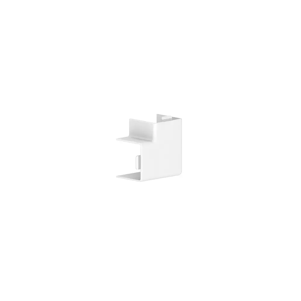 40x40- Angle plat blanc (RAL 9010)UE=4