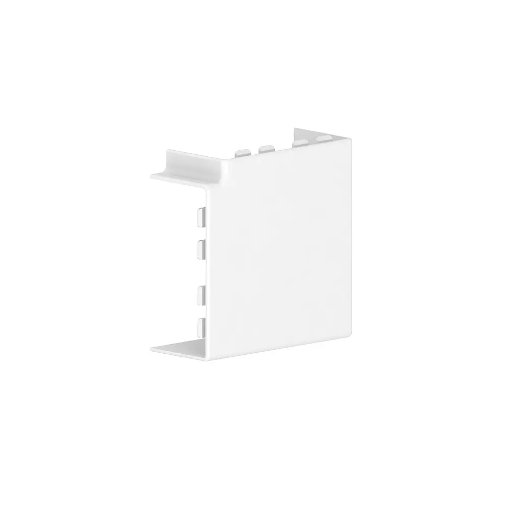 60x130- Angle plat (RAL 9010Blanc alpin)UE=2
