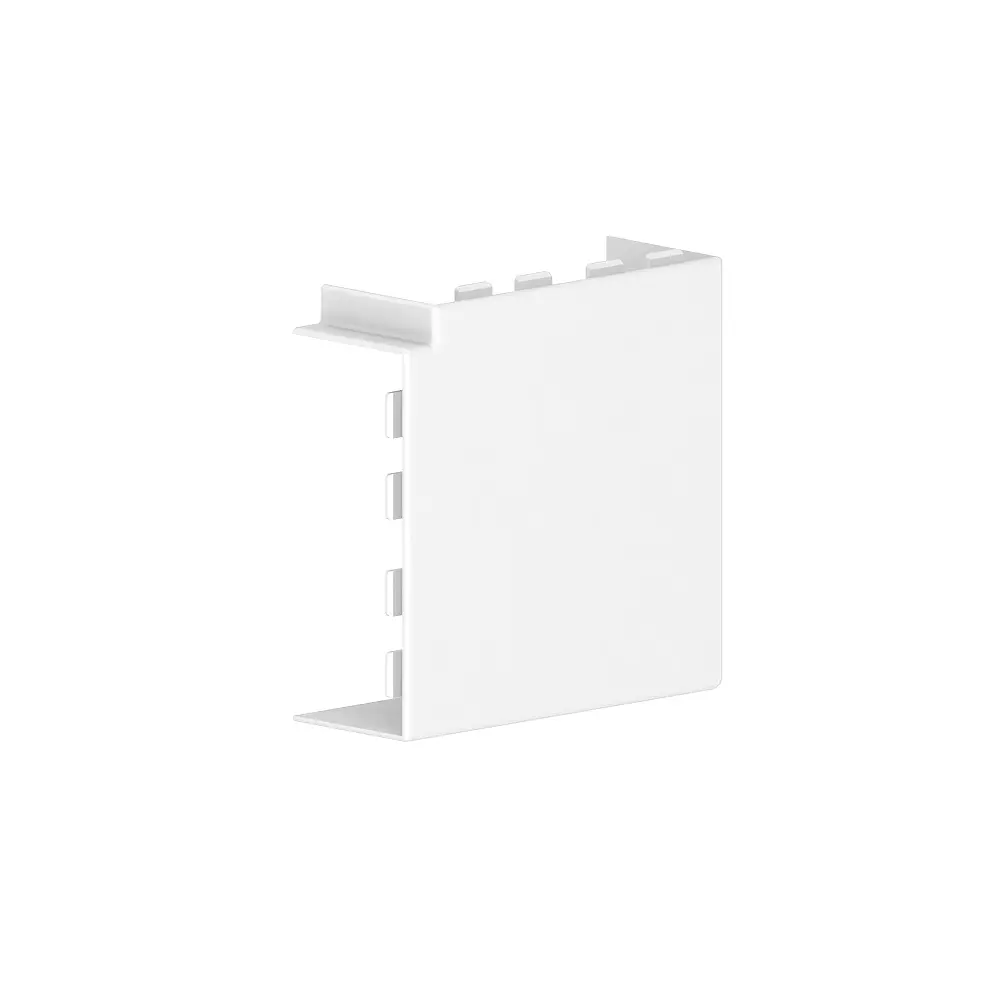 60x150- Vlakke hoek (RAL 9010 - Polarwit) - VPE=2