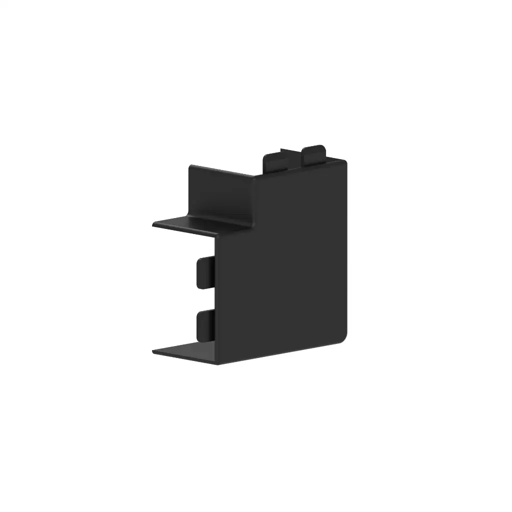 40x60- Angle plat (RAL 9005Noir)VPE=1