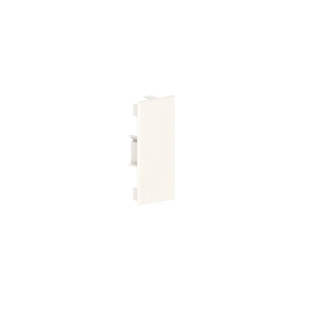 60x130- Embout blanc crème (RAL 9001)UE=4