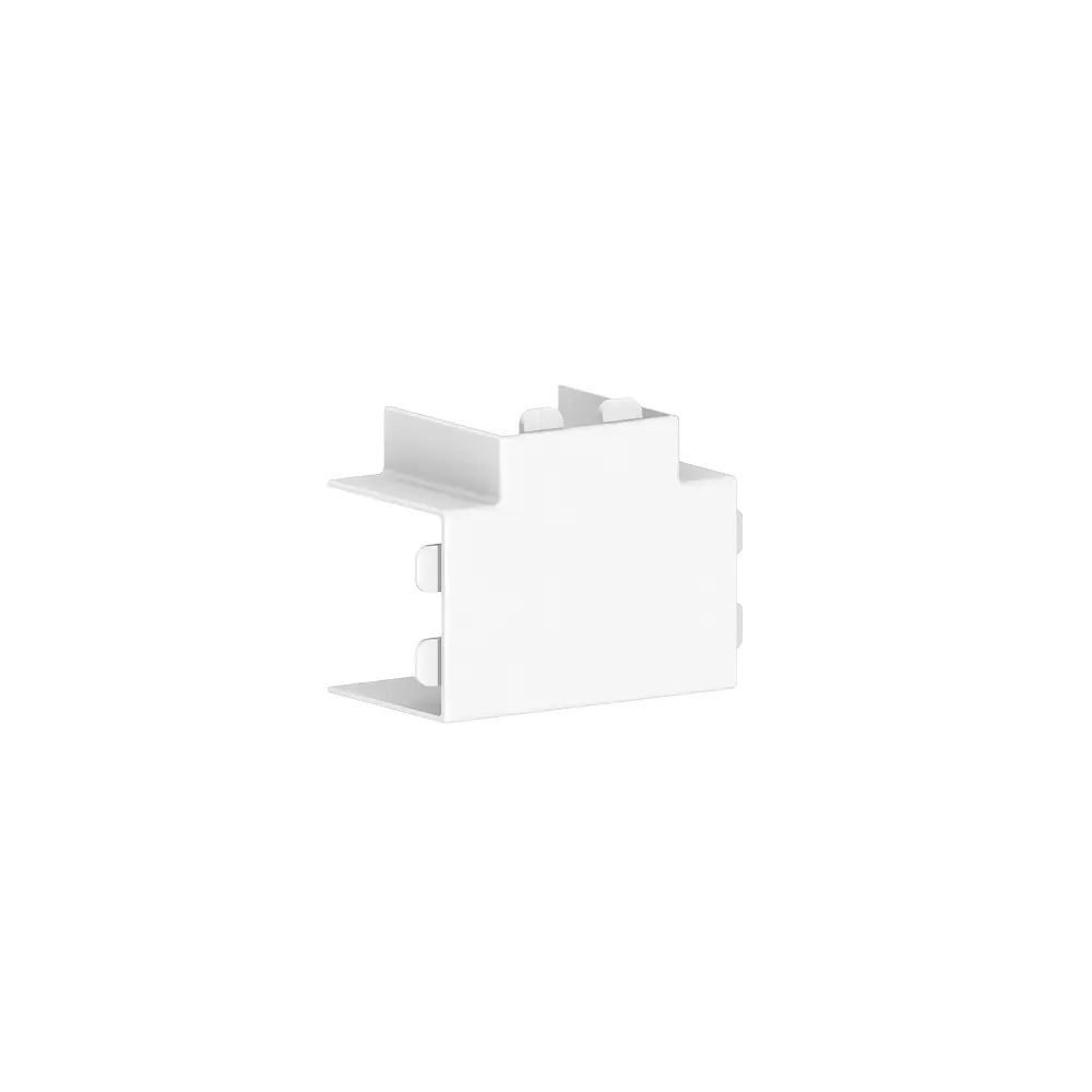30x30  - Dérivation en T blanc (RAL 9010)