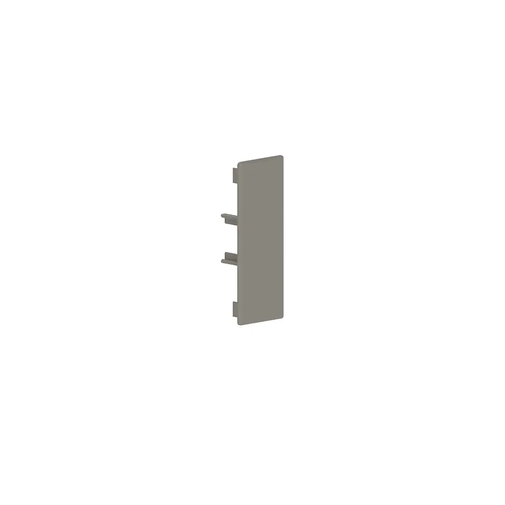 40x110 - Embout gris (RAL 7030)
