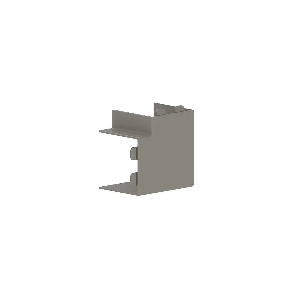 30x30- Angle plat (grisRAL 7030)VPE=4