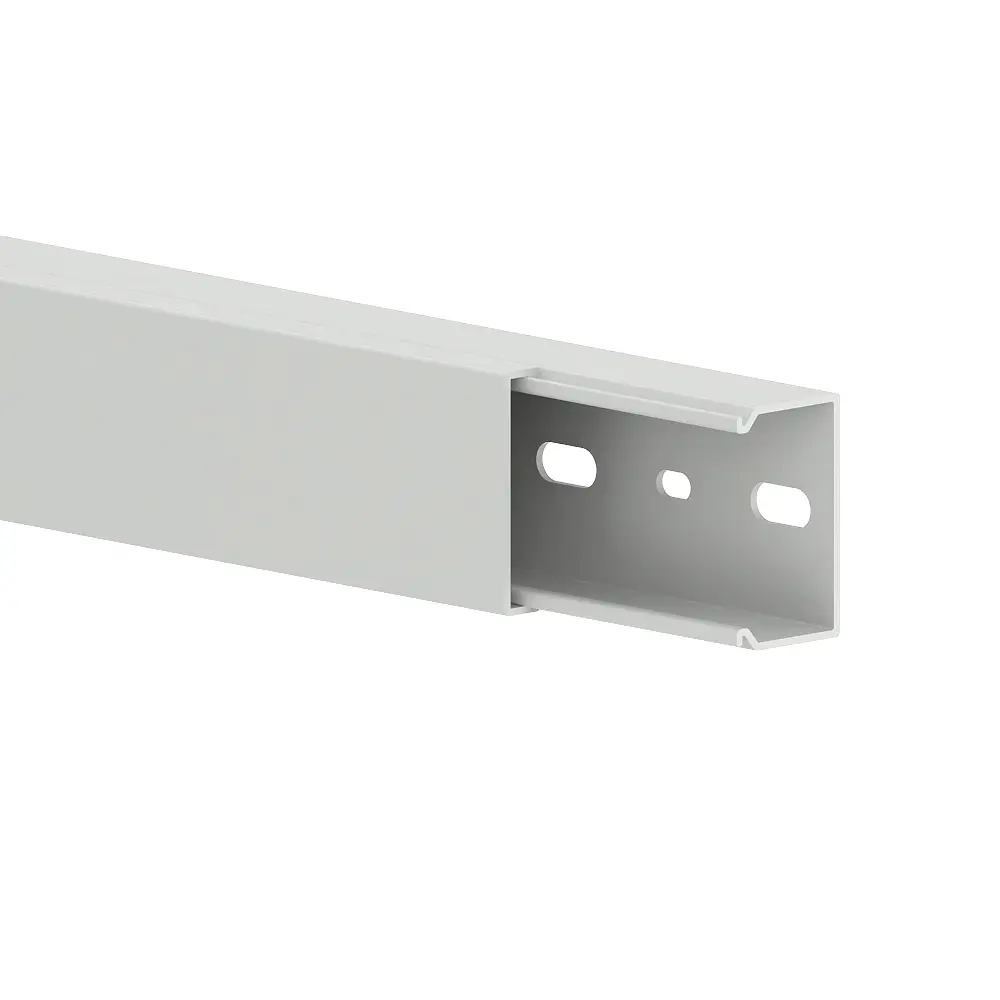 25x40 - Goulotte gris clair (RAL 7035)