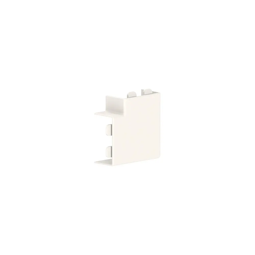 15x30- Vlakke hoek (RAL 9001 - Crèmewit) - VPE=4