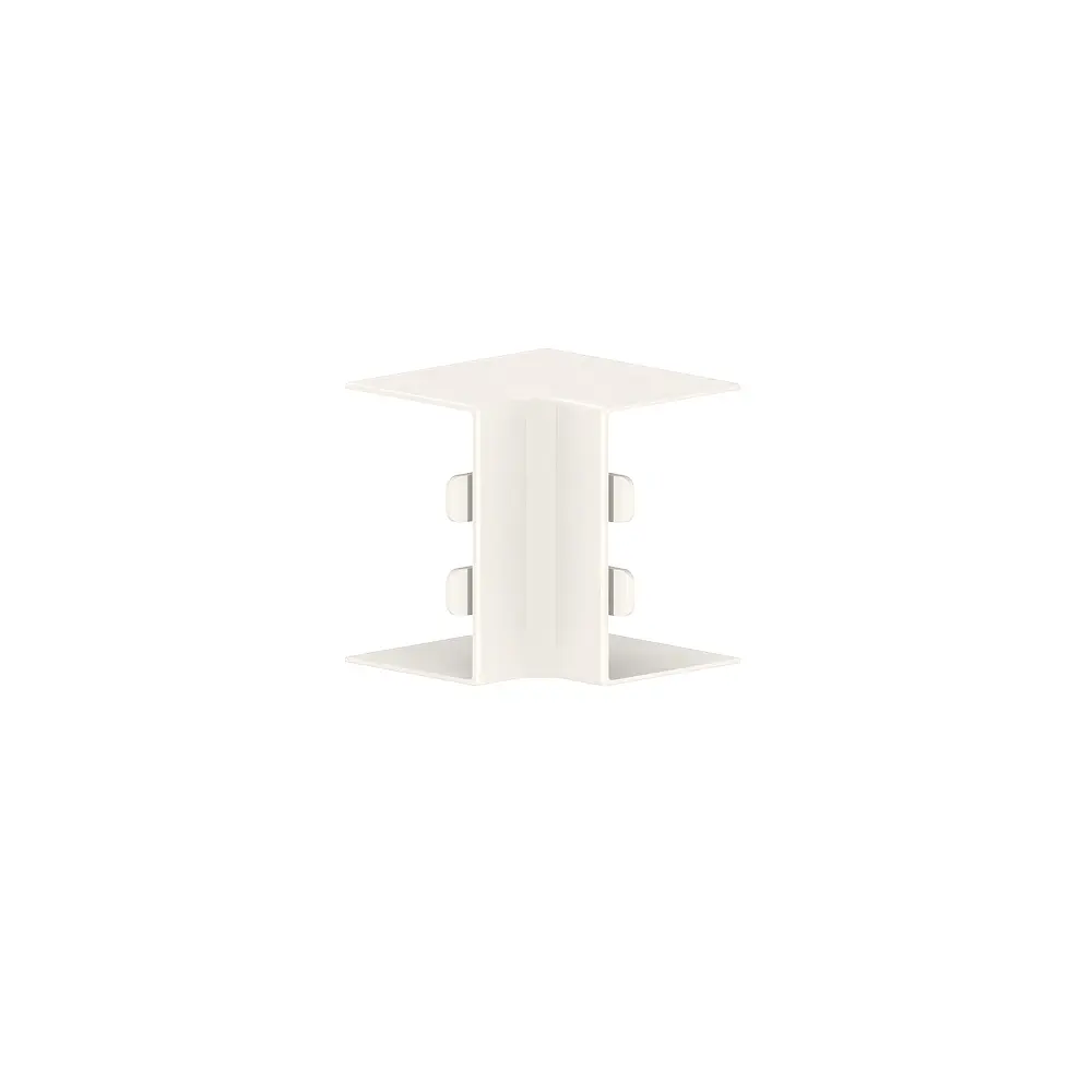25x40- Angle intérieur blanc crème (RAL9001)UE=4