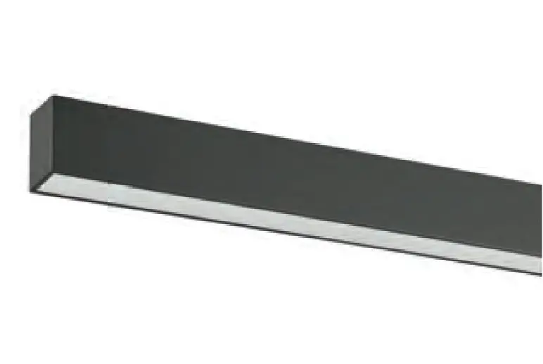 DL-System 1200cm 40/50/60W  DALI CCT Umbra Grey RAL7022  + Ophangkit