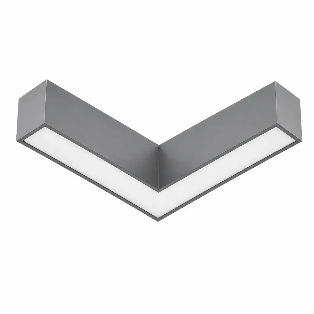 DL-System L 90° 250x250 cm 15-17-20W CCT Umbra Grey