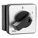 On-Off switch 1-pole Instrument knob black