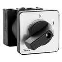 On-Off switch 2-pole Instrument knob black