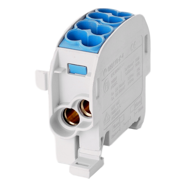 Branch terminal HLAK25 C 1p 2x25, 2x16mm² Cu N blue