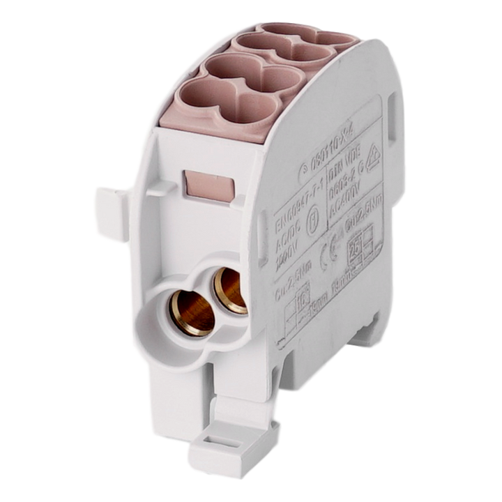 Branch terminal HLAK25 C 1p 2x25, 2x16mm² Cu L brown