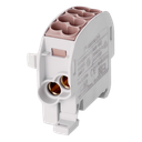 Branch terminal HLAK25 C 1p 2x25, 2x16mm² Cu L brown