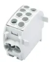Aftakklem HLAK35 C 1p 2x35, 2x25mm² Cu+Al L grijs