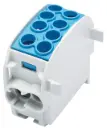 Aftakklem HLAK35 C 1p 2x35, 2x25mm² Cu+Al N blauw