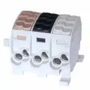Bornier de dériv. HLAK25 C 3p 2x25, 2x16mm² Cu 3L