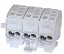 Bornier de dériv. HLAK35 C 3p 2x35, 2x25mm² Cu 3L