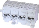 Bornier de dériv. HLAK35 C 4p 2x35, 2x25mm² Cu+Al 4L