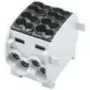 Borne de dériv. HLAK25 C 1p 4x25, 4x16mm² Cu L noire