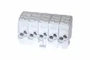Bornier de dériv. HLAK25 C 5p 2x25, 2x16mm² Cu 5L