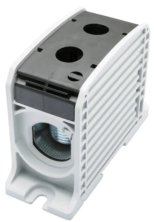 Aansluitklem RKA 1p 300mm² Cu+Al zwart