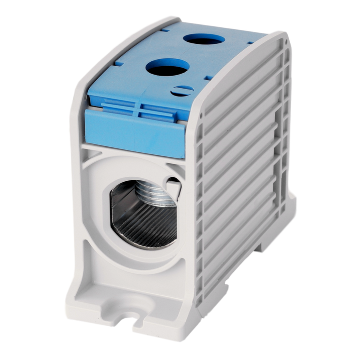Borne de racc. RKA 1p 300mm² Cu+Al bleue