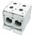 Bornier de racc. RKA 1p double 300mm² Cu+Al gris