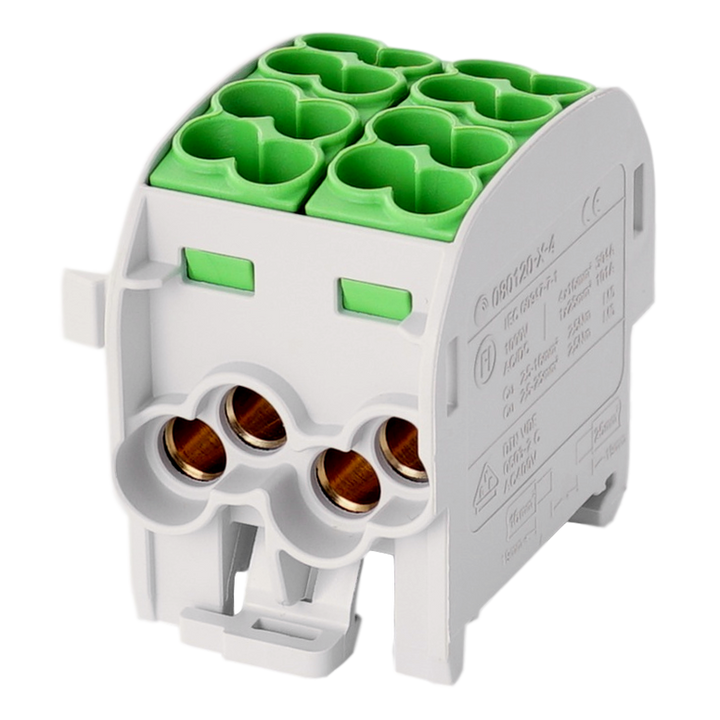 Branch terminal HLAK25 C 1p 4x25, 4x16mm² Cu PE green