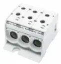 Bornier de racc. RKA 1p triple 95mm² Cu+Al gris
