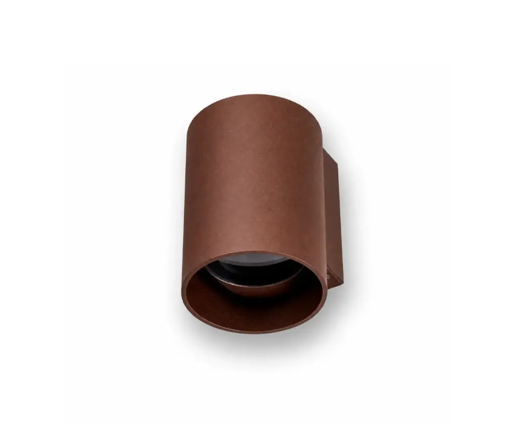YARD ROND 1XGU10 IP65 Rust Brown