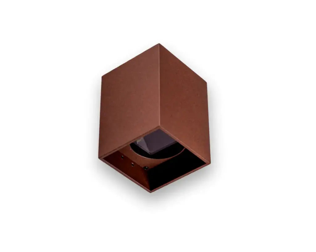 YARD CARRE 1XGU10 IP65 Rust Brown