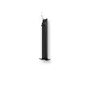 YARD BOLLARD H 47cm Black