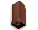 YARD SQUARE 2XGU10 IP65 Rust Brown