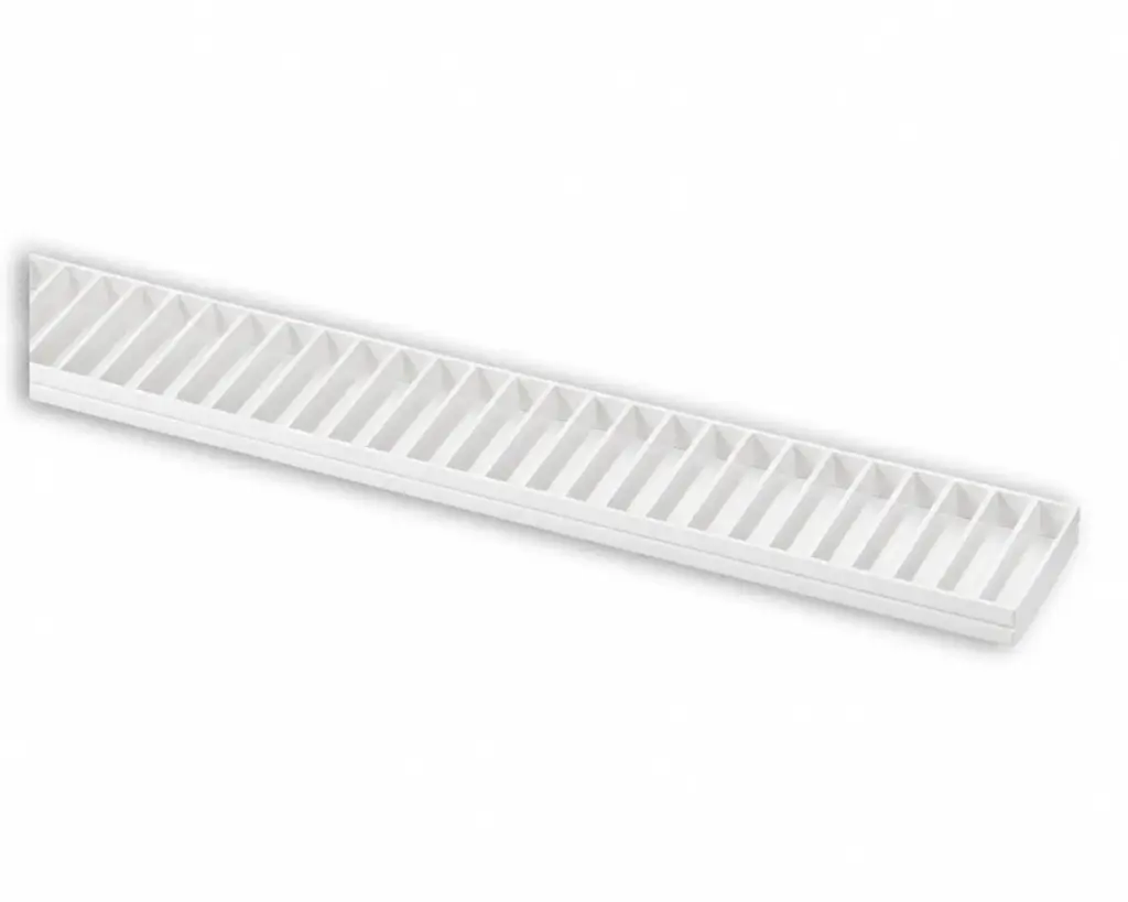 Grille 60° DL-System 1xDL1200cm Blanc