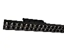 (AS)ALVEA LED-Tracklight 3P TECO 40W 3000/3500/4000K 60° Ra 90 Zwart+Gr.Zwart Mat 
