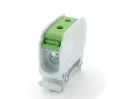 Borne de racc. RKA 1p 35mm²  Cu+Al verte
