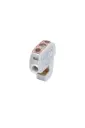 Terminal block SSAK 1p 2x16mm² Cu+Al brown