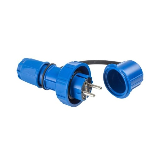 [/00114] IDE dom 16A 3p 230VAC IP67 stekker rand- en penaarde