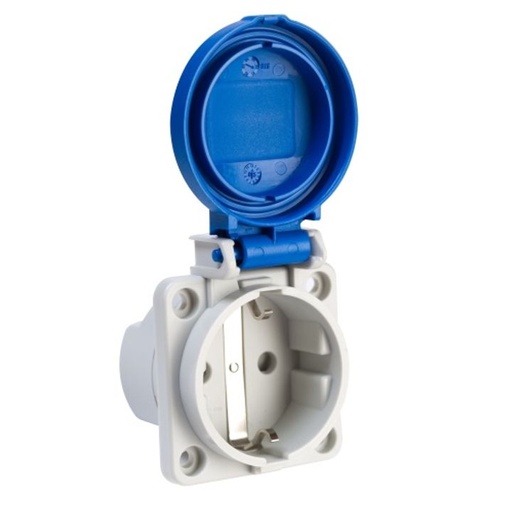 [/00452] IDE hh. schuko 16A 2p+A 230VAC IP54 stopcont. met randaarding