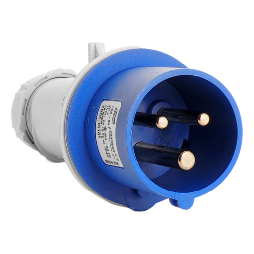 [/02101] IDE koppelstekker 2p+A 16A 230VAC IP44