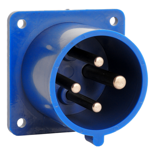 [/02115] IDE CEE 32A 4p 230VAC IP44 socle de racc. enc. droit