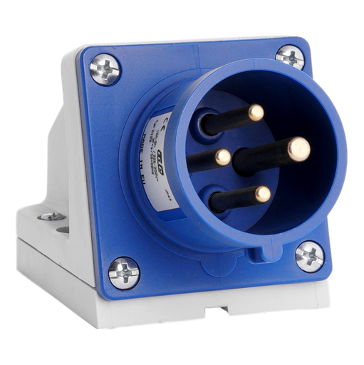 [/02122] IDE CEE 16A 3p+A 250V IP44 toestelstekker opbouw