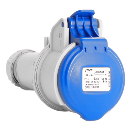 [/02201] IDE CEE 16A 3p 230VAC IP44 koppelstekker