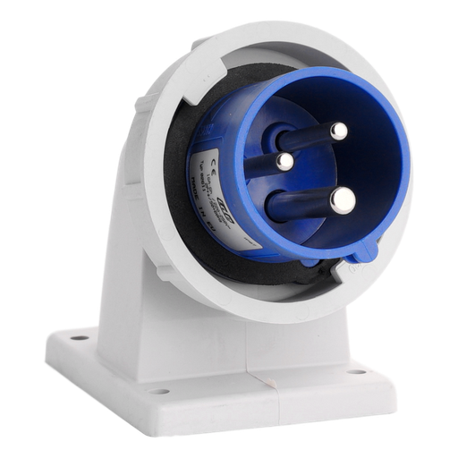 [/02611] IDE  CEE 16A 2p+A 250V IP67 stekker