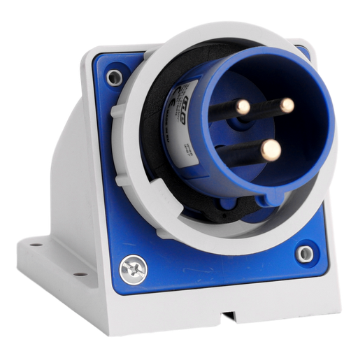 [/02621] IDE CEE 16A 2p+T 230VAC IP67 opbouw toestelstekker
