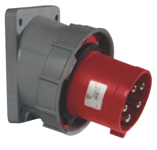 [/02662] IDE CEE 63A 4p 230VAC IP67 socle de racc. encastré