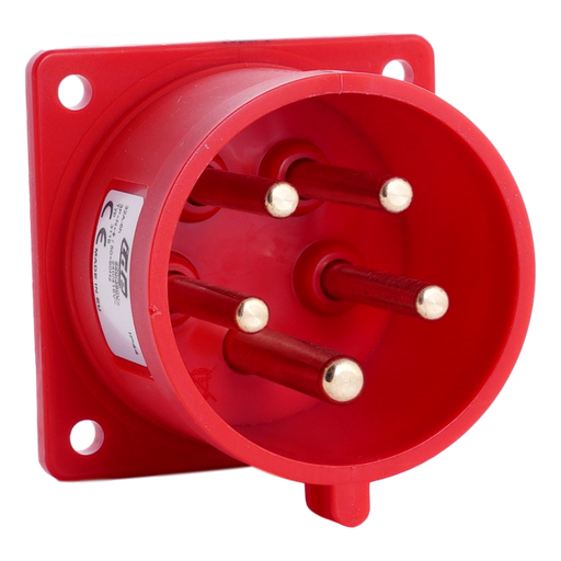 [/03116] IDE CEE 32A 5p 400VAC IP44 socle de racc. enc. droit