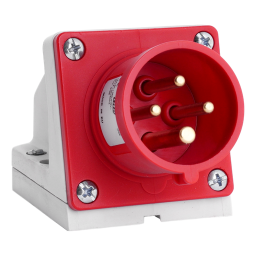 [/03122] IDE  CEE 16A 3p+T 415V IP44 socle de conn. Apparent